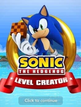 Sonic the Hedgehog Level Creator cover art