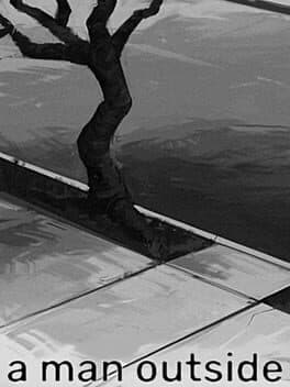 A man outside cover art