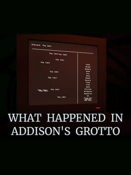 What Happened in Addison's Grotto cover art