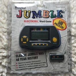 Jumble Electronic Word Game cover art