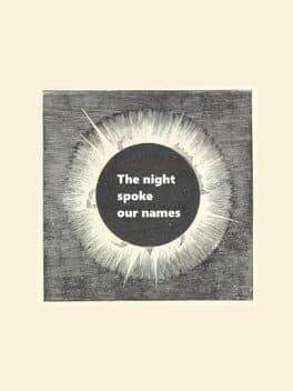The night spoke our names cover art
