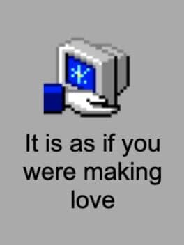It Is As If You Were Making Love cover art