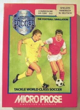 Microprose Pro Soccer cover art