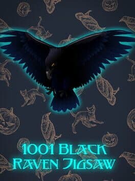 1001 Black Raven Jigsaw cover art