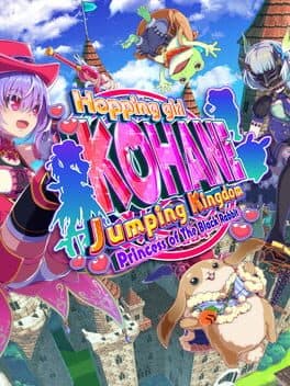 Hopping girl Kohane Jumping Kingdom: Princess of the Black Rabbit cover art
