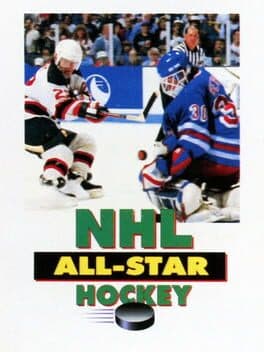 NHL All-Star Hockey '95 cover art