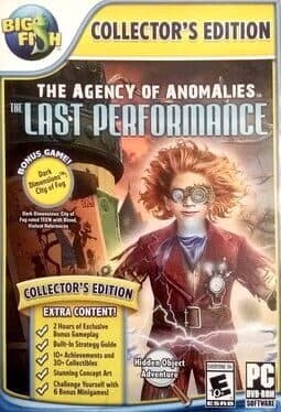 The Agency of Anomalies: The Last Performance - Collector's Edition cover art