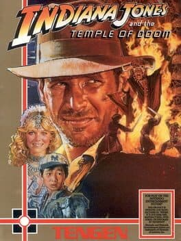 Indiana Jones and the Temple of Doom cover art
