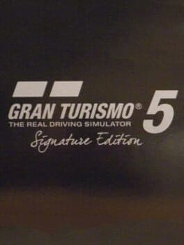 Gran Turismo 5: Signature Edition cover art