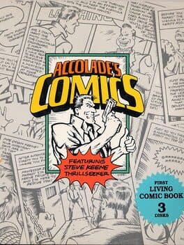 Accolade's Comics featuring Steve Keene Thrillseeker cover art