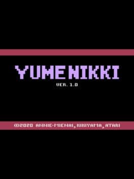 Yume Nikki: Atari 2600 cover art