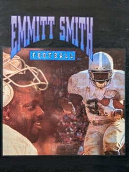 Emmitt Smith Football cover art