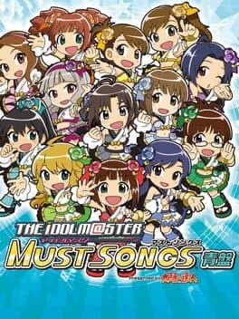 The Idolmaster Must Songs: Presented by Taiko no Tatsujin - Ao-ban cover art