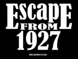 Escape from 1927 cover art