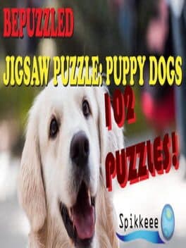 Bepuzzled Puppy Dog Jigsaw Puzzle cover art