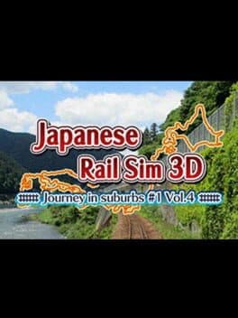 Japanese Rail Sim 3D Journey in suburbs #1 Vol.4 cover art