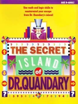 The Secret Island of Dr. Quandary cover art