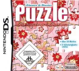Blumen & Muster Puzzle: Echter Puzzlespass für Unterwegs cover art