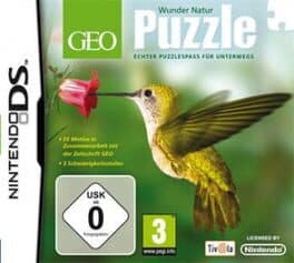 GEO Wunder Natur Puzzle: Echter Puzzlespass für Unterwegs cover art