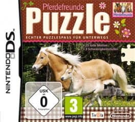 Pferdefreunde Puzzle: Echter Puzzlespass für Unterwegs cover art