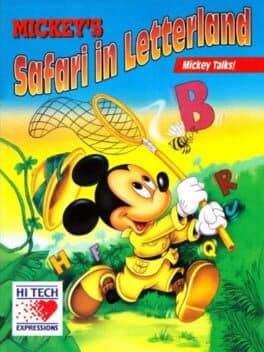 Mickey's Safari in Letterland cover art