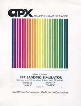 747 Landing Simulator cover art