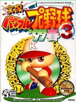 Jikkyou Pawafuru Puroyakyu 3: '97 Haru cover art