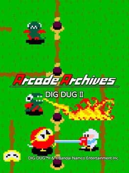 Arcade Archives: Dig Dug II cover art