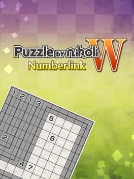 Puzzle by Nikoli W Numberlink cover art