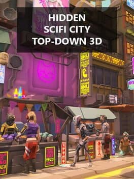 Hidden SciFi City Top-Down 3D cover art