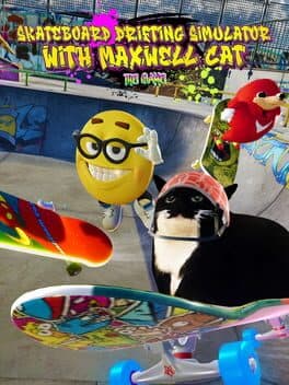 Skateboard Drifting Simulator with Maxwell Cat: The Game cover art