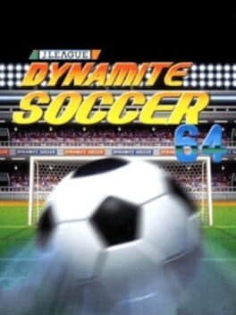 J.League Dynamite Soccer 64 cover art