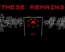 These Remains cover art