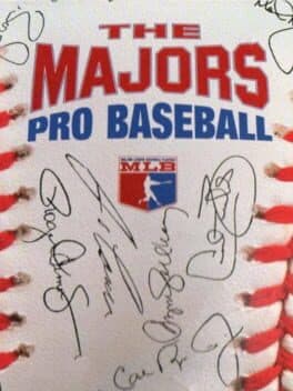 The Majors Pro Baseball cover art