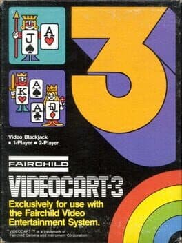 Videocart-3: Video Blackjack cover art