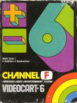 Videocart-6: Math Quiz I - Addition, Subtraction cover art