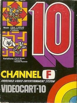 Videocart-10: Maze, Cat and Mouse cover art