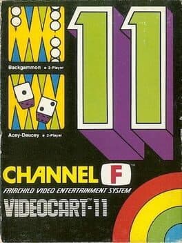 Videocart-11: Backgammon, Acey-Deucey cover art