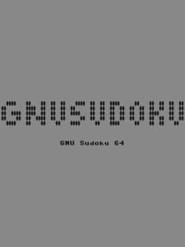 GNU Sudoku 64 cover art