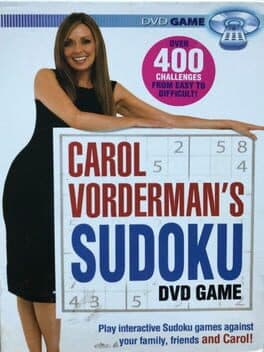 Carol Vorderman's Sudoku DVD Game cover art