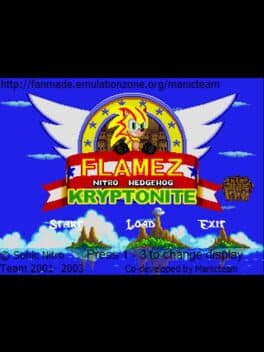 Kryptonite: Flamez Hedgehog cover art