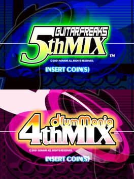 GuitarFreaks 5thMix & DrumMania 4thMix cover art