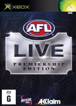 AFL Live: Premiership Edition cover art