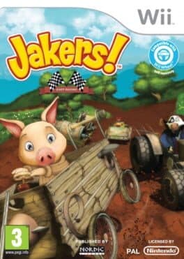 Jakers! Kart Racing cover art