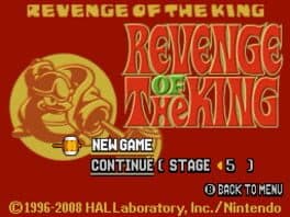 Revenge of the King cover art