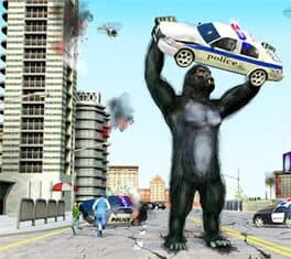 Gorilla Smash City Attack Game cover art