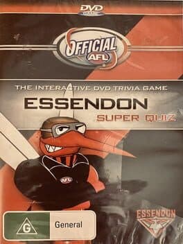 Official AFL: The Interactive DVD Trivia Game - Essendon Super Quiz cover art