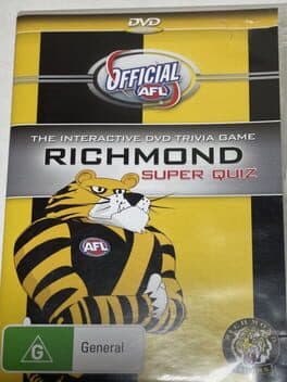 Official AFL: The Interactive DVD Trivia Game - Richmond Super Quiz cover art