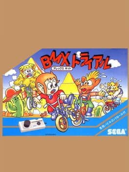 Alex Kidd: BMX Trial cover art