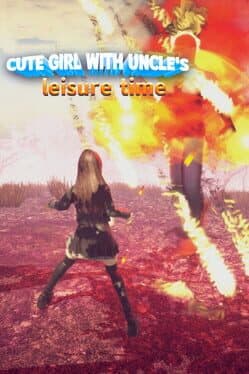 Cute girl with uncle's leisure time cover art